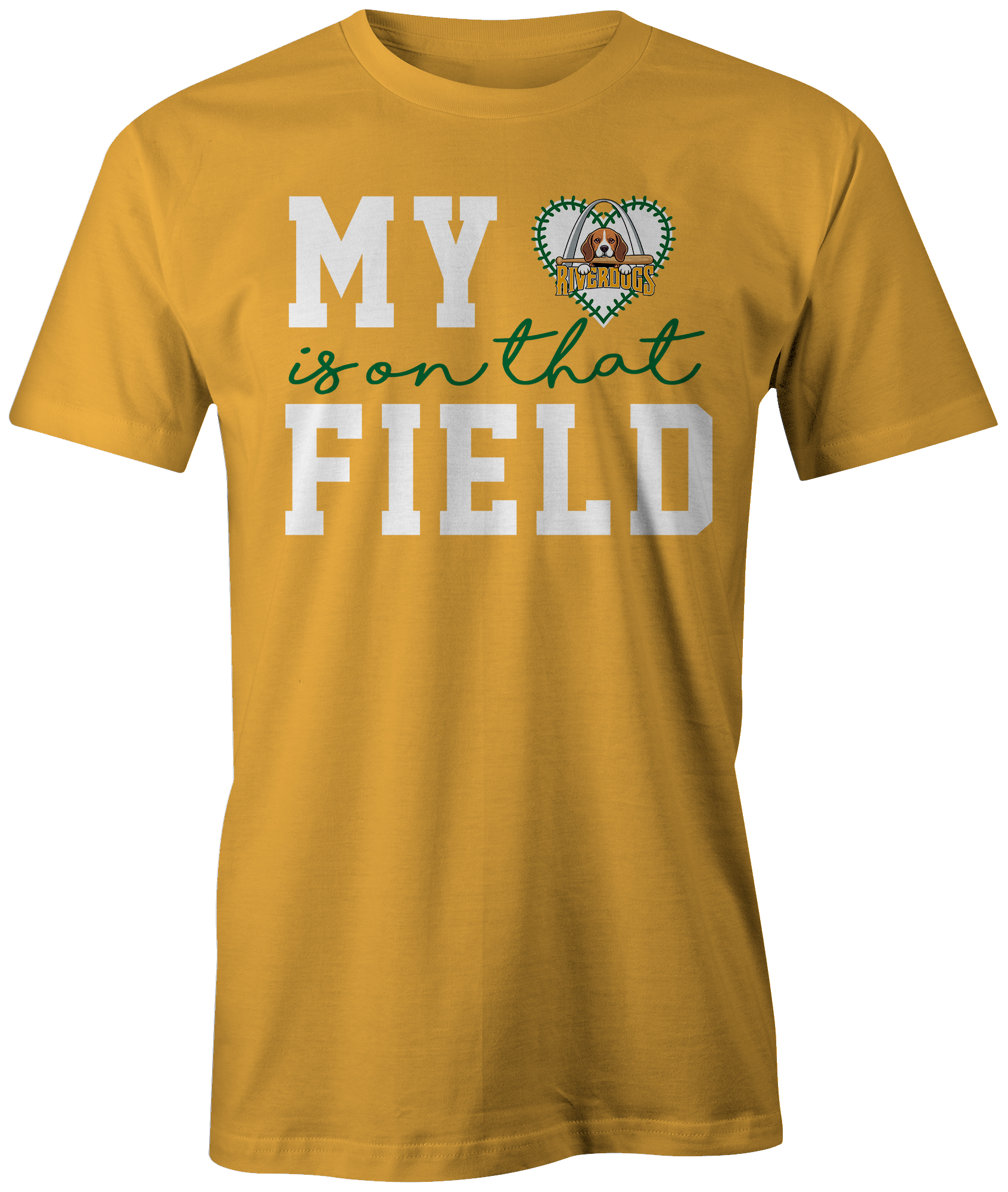 Riverdogs Baseball My Heart Tee